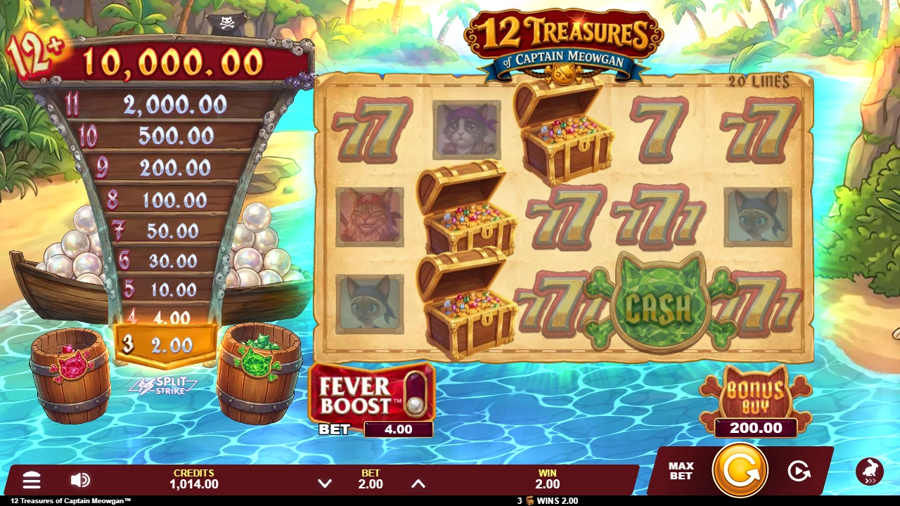 12 Treasures of Captain Meowgan™ screenshot 1